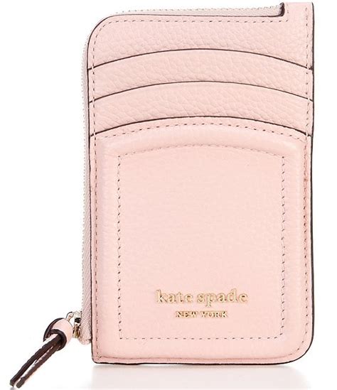 kate spade knott zip card holder